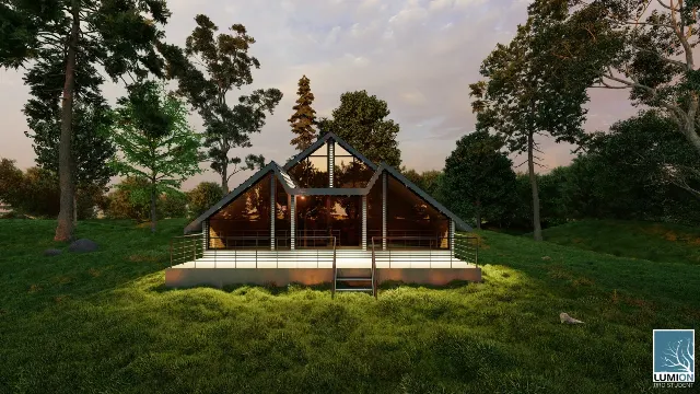 Ahşap Ev Projesi 11